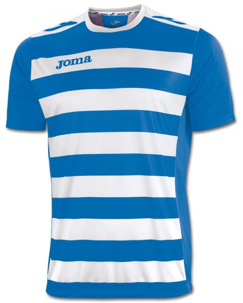 T-SHIRT EUROPA II WHITE-ROYAL S/S