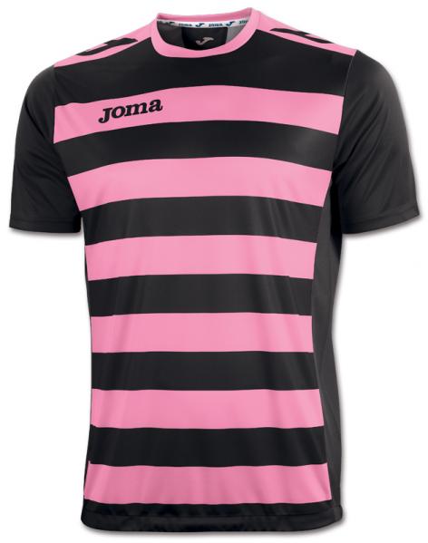 T-SHIRT EUROPA II PINK-BLACK S/S