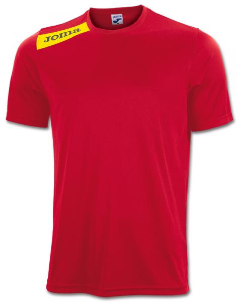 T-SHIRT VICTORY RED-YELLOW S/S