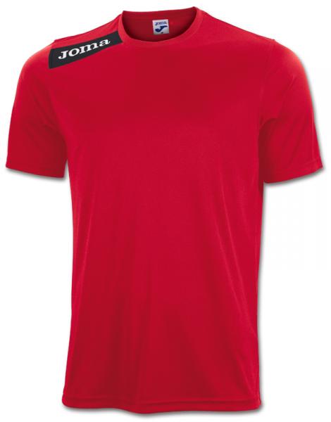 T-SHIRT VICTORY RED-BLACK S/S