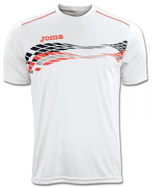 PICASHO V WHITE-ORANGE S/S T-SHIRT