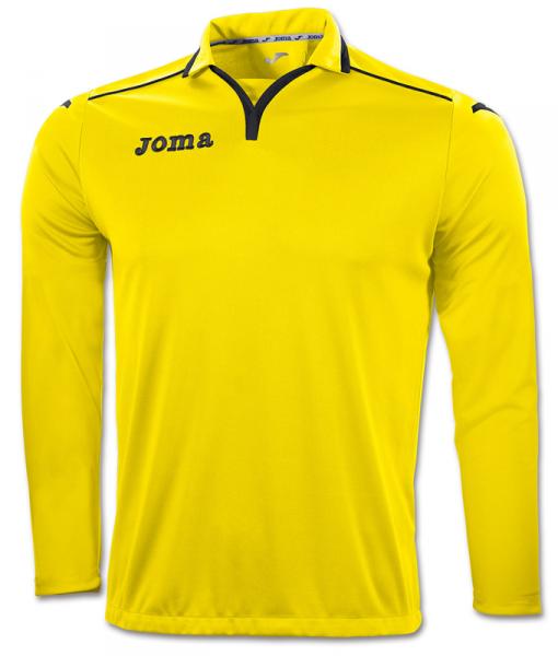 T-SHIRT TEK YELLOW-BLACK L/S