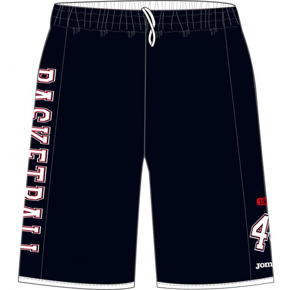 BLACK-WHITE BASKET SHORT PANTS