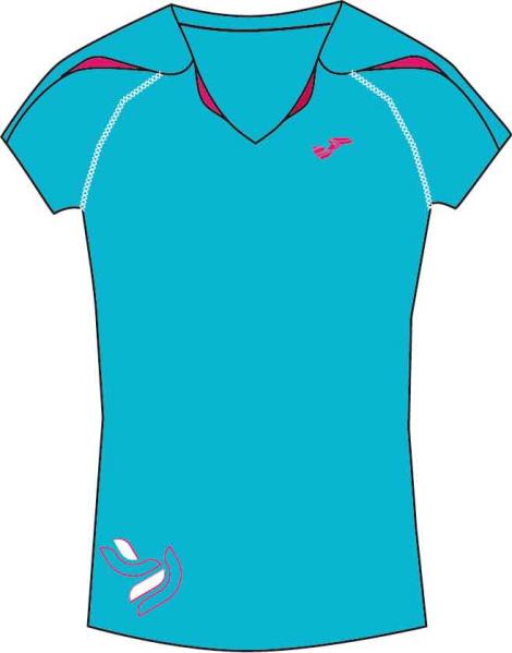 SHIRT S/S RITMO TURQOUISE