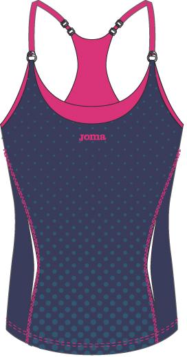 RUNNING NAVY WOMAN SHIRT 