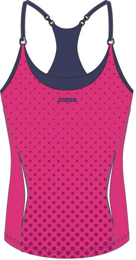 RUNNING FUCSIA WOMAN SHIRT 