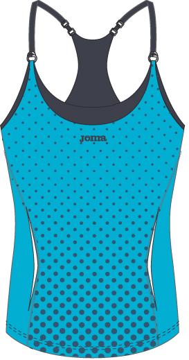 RUNNING ROYAL BLUE WOMAN SHIRT 
