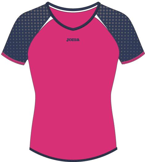 RUNNING WOMAN S/S FUCSI T-SHIRT S/S