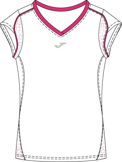 TENNIS WHITE WOMAN T-SHIRT 