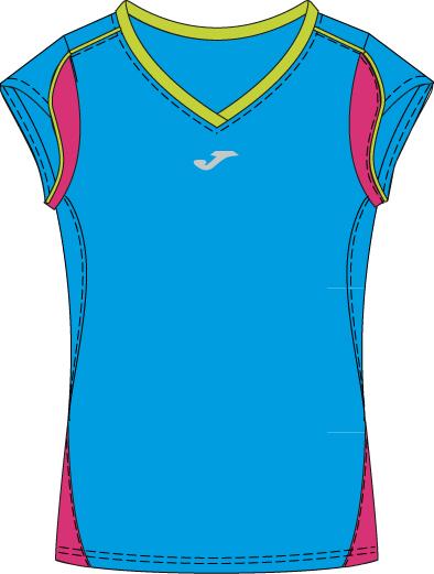 TENNIS ROYAL BLUE WOMAN T-SHIRT 
