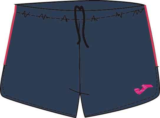 SHORT RITMO NAVY FUCHSIA