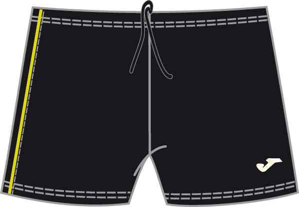 SHORT LYCRA RITMO BLACK LIME