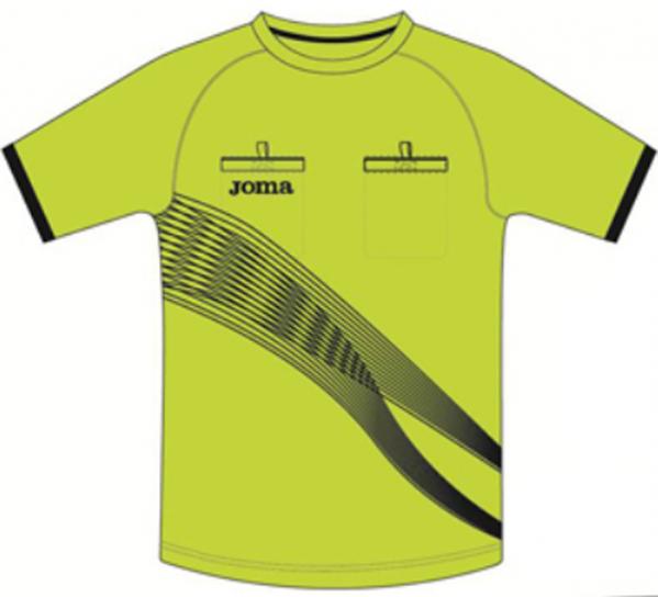 FLUOR GREEN REFEREE S/S T-SHIRT
