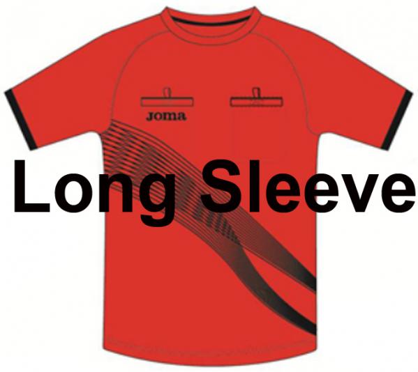 RED REFEREE L/S T-SHIRT
