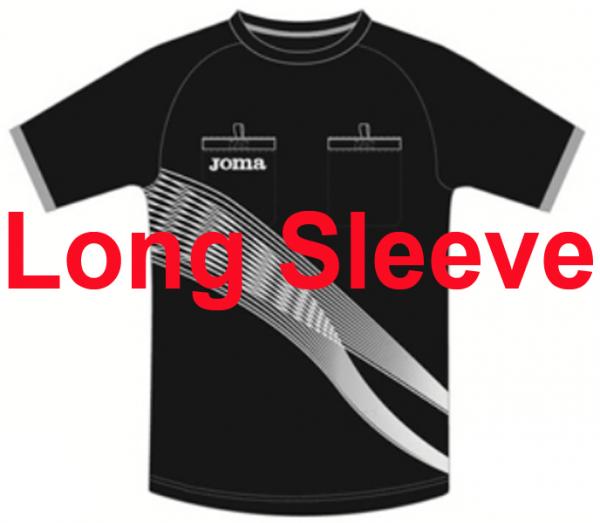 BLACK REFEREE L/S T-SHIRT