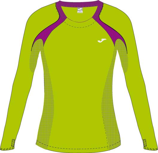 TRAIL WOMAN GREEN S/S T-SHIRT