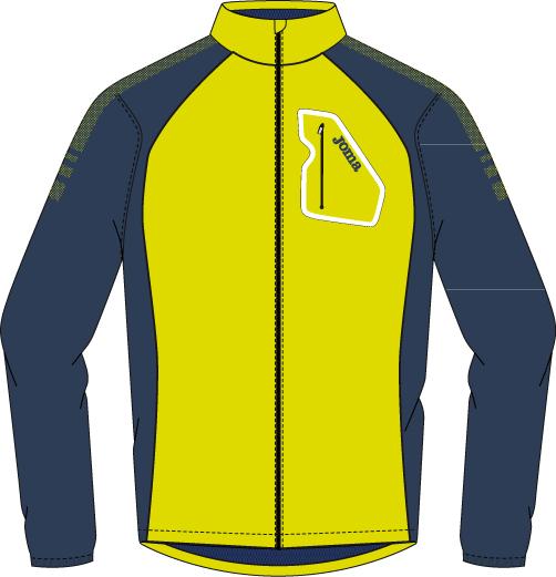 TRAIL MAN LIME RAINJACKET