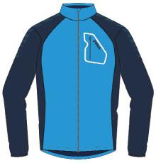 BLUE RUNNING RAINJACKET