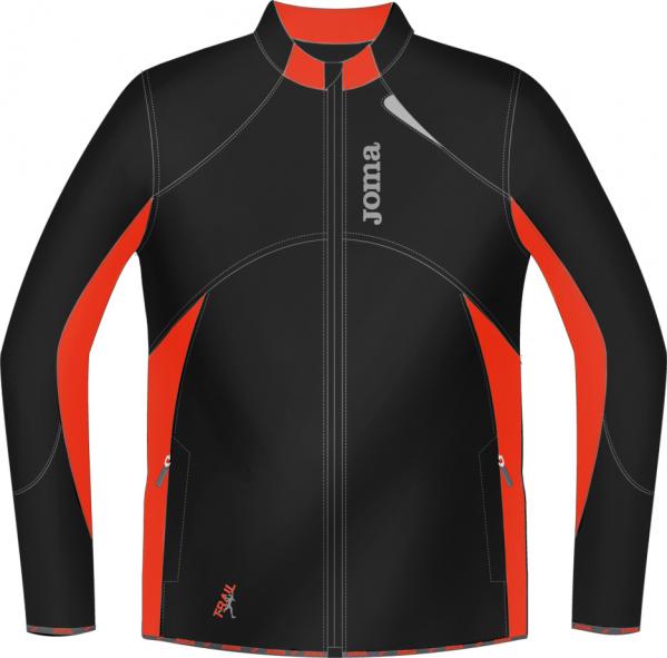 TRAIL MAN BLACK/RED WINDBREAKER