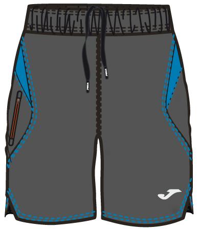 TRAIL MAN  ANTHRACITE SHORT