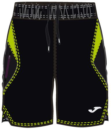 TRAIL MAN  BLACK SHORT