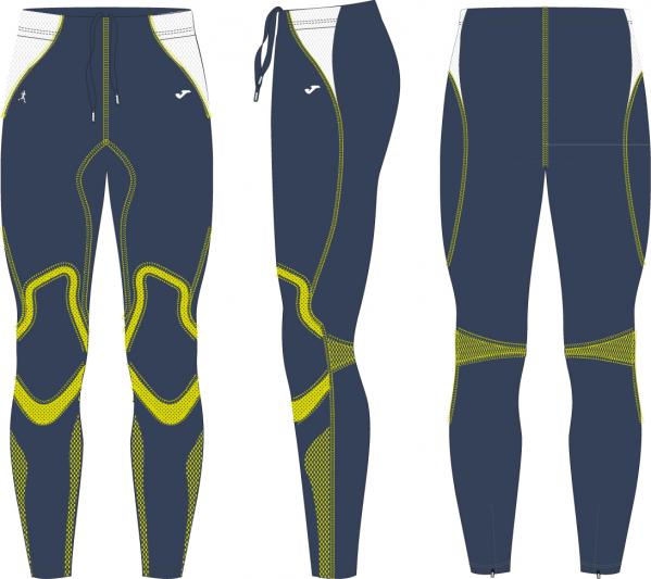 TRAIL NAVY LONG ELASTIC PANTS
