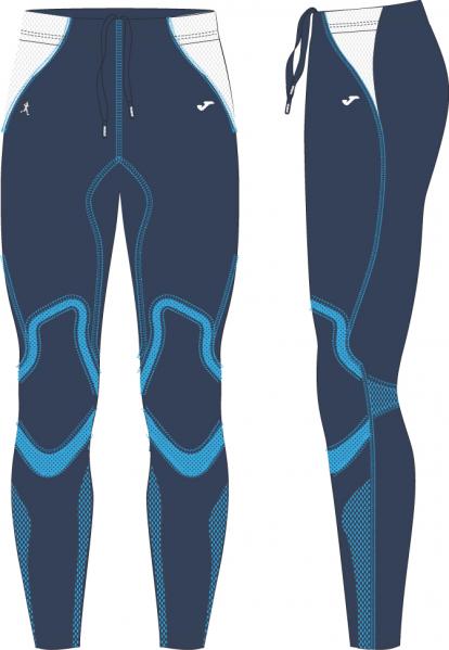 TRAIL NAVY LONG ELASTIC PANTS