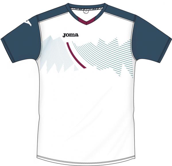 MASTER 1000 WHITE-NAVY S/S T-SHIRT