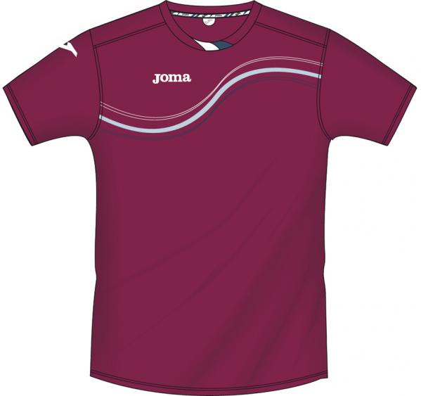 MASTER 1000 BURGUNDY S/S T-SHIRT