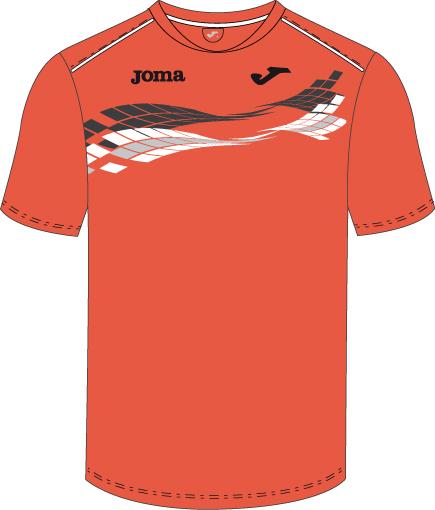 TENNIS S/S  ORANGE T-SHIRT 