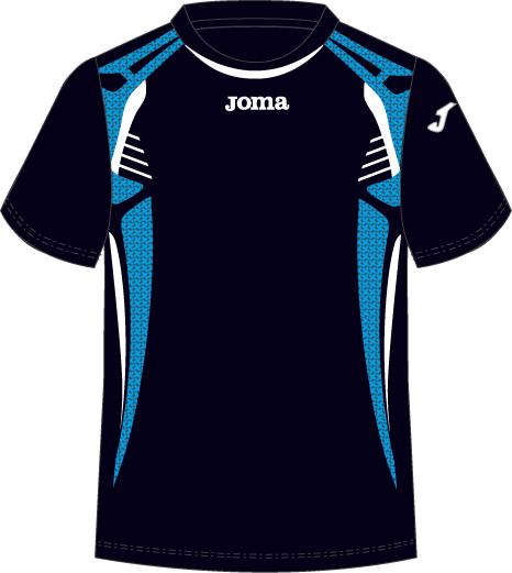 TENNIS BLACK T-SHIRT