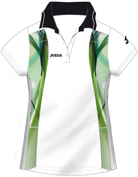 TORNEO WHITE/GREEN POLO SHIRT