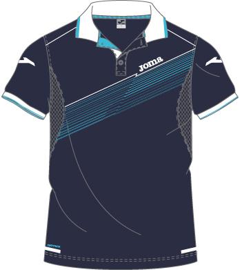 TENNIS MAN BLACK S/S POLO
