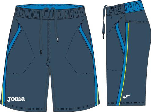 TENNIS NAVY SHORT WITH POCKETS