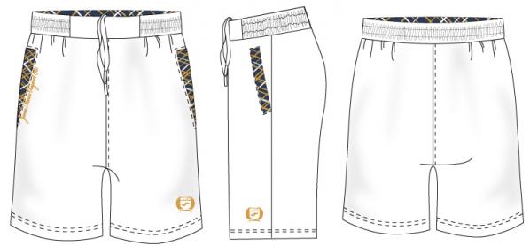 TENNIS WHITE SHORT MAN 