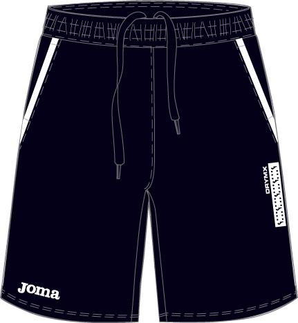 TENNIS MAN BLACK SHORT
