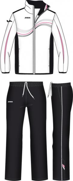 MASTER 1000 WHITE-BLACK TRACKSUIT