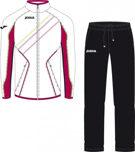 TENNIS WHITE-BLACK TRACKSUIT 