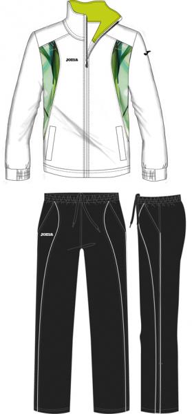 MASTER 1000 TRACKSUIT WHITE/GREEN-BLACK