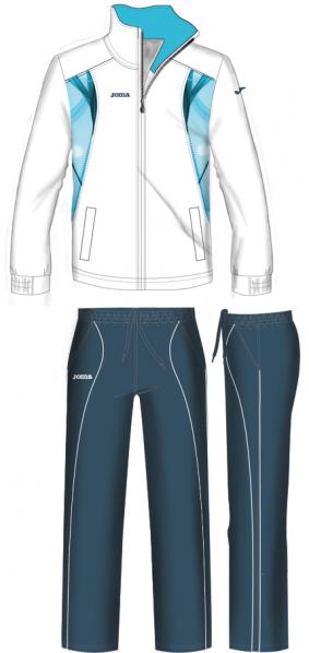 MASTER 1000 TRACKSUIT WHITE/SKYBLUE-NAVY