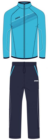 TENNIS SKY BLUE-NAVY TRACKSUIT