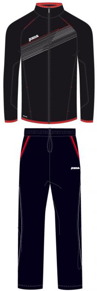 TENNIS BLACK TRACKSUIT
