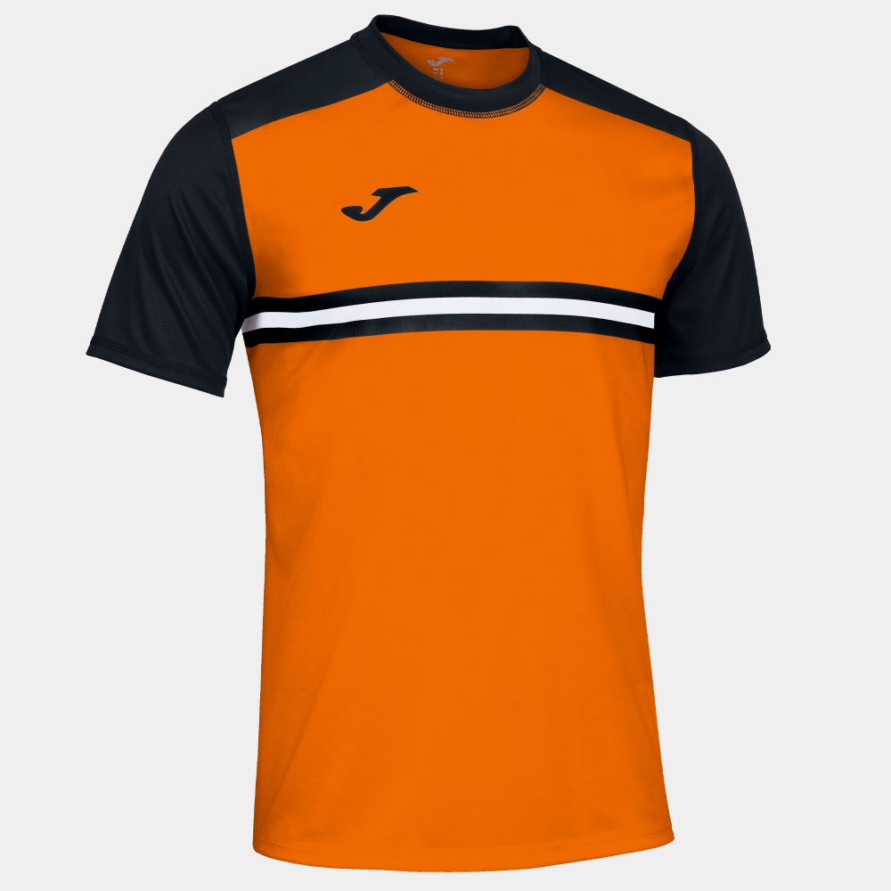 HISPA IV SHORT SLEEVE T-SHIRT ORANGE BLACK