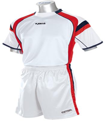 SEVILLA GOLD SET S/S WHITE-RED