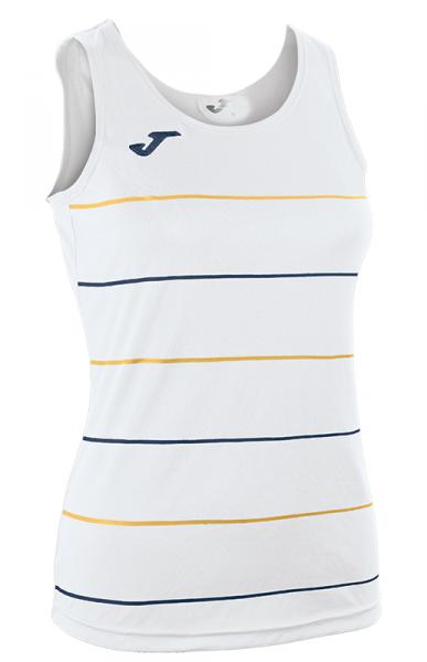 T-SHIRT SLEEVELESS WOMAN CAMPUS WHITE