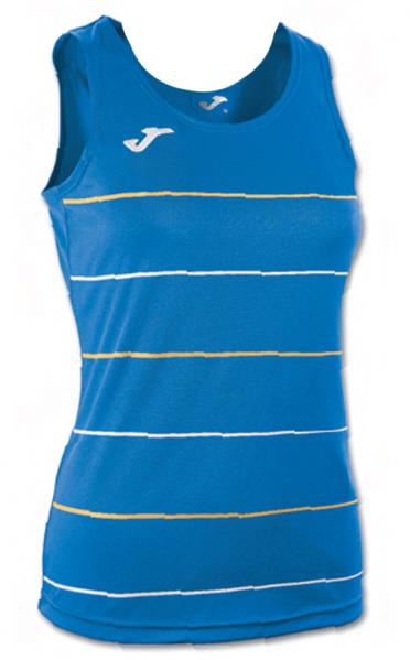 T-SHIRT SLEEVELESS WOMAN CAMPUS BLUE