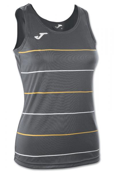 T-SHIRT SLEEVELESS WOMAN CAMPUS GREY