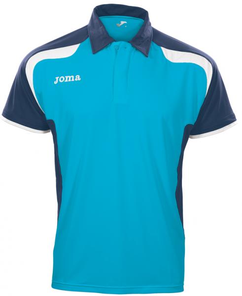 OPEN S/S MAN POLO SHIRT SKY BLUE-NAVY-WHITE