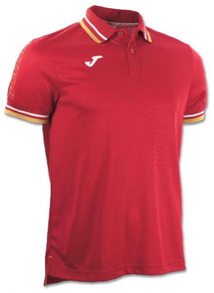 POLO CAMPUS RED S/S