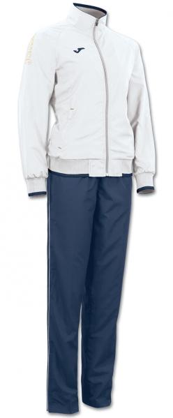 TRACKSUIT CAMPUS WOMAN POLY. WHITE-NAVY